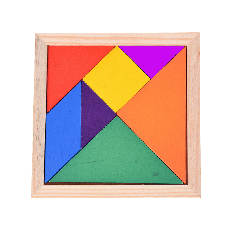 Wooden Tangram Puzzle Pixie Toy Store