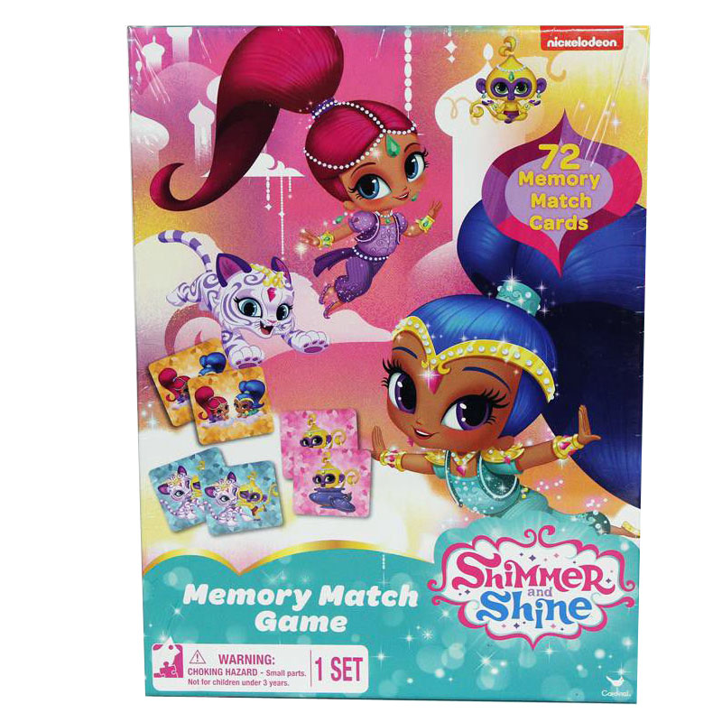 Online Games, Shimmer and Shine Memory Game