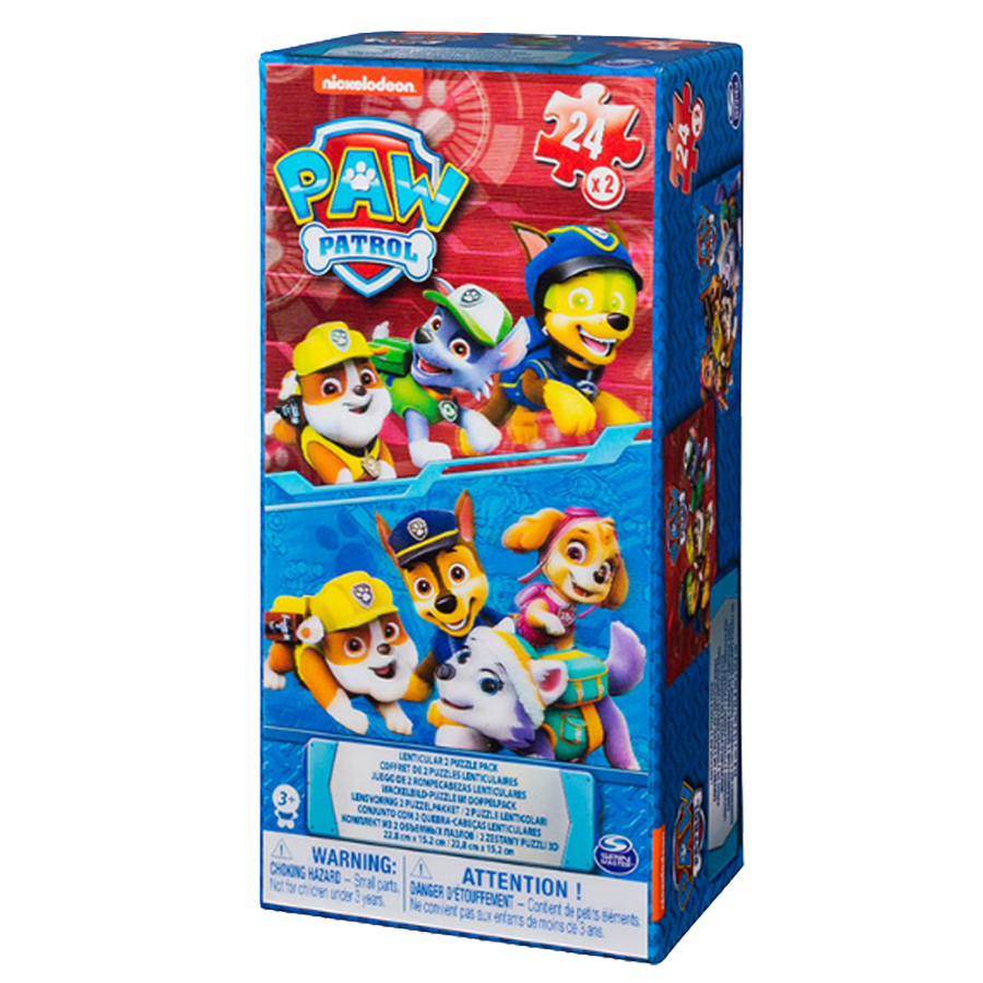 Paw Patrol Lenticular 24 Piece Puzzle Pixie Toy Store