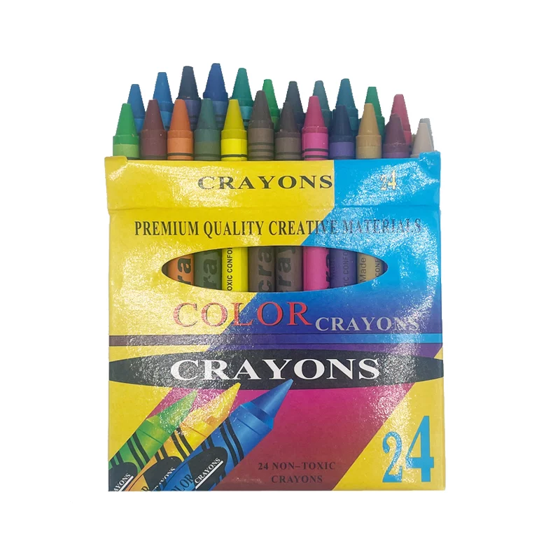 Wax Crayons 24 Pack